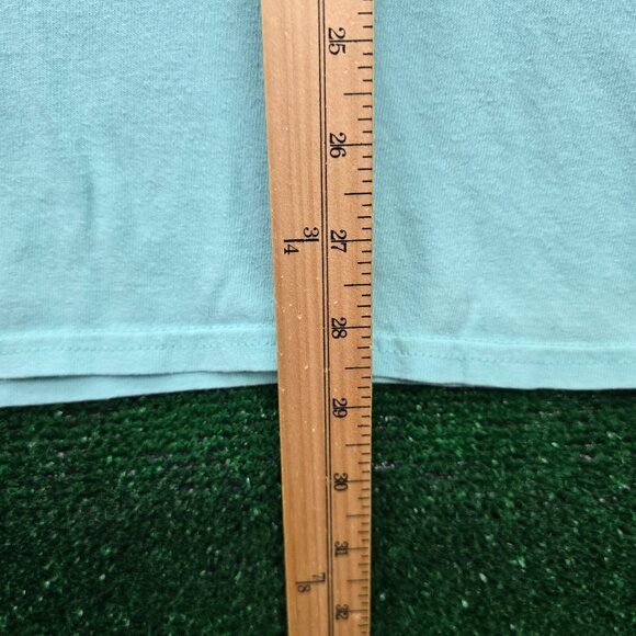 Reel Legends Tshirt Mens Large Light Green Born to Fish Forced to Work Fishing - Picture 5 of 8